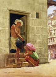 Un verre en chemin, 1876